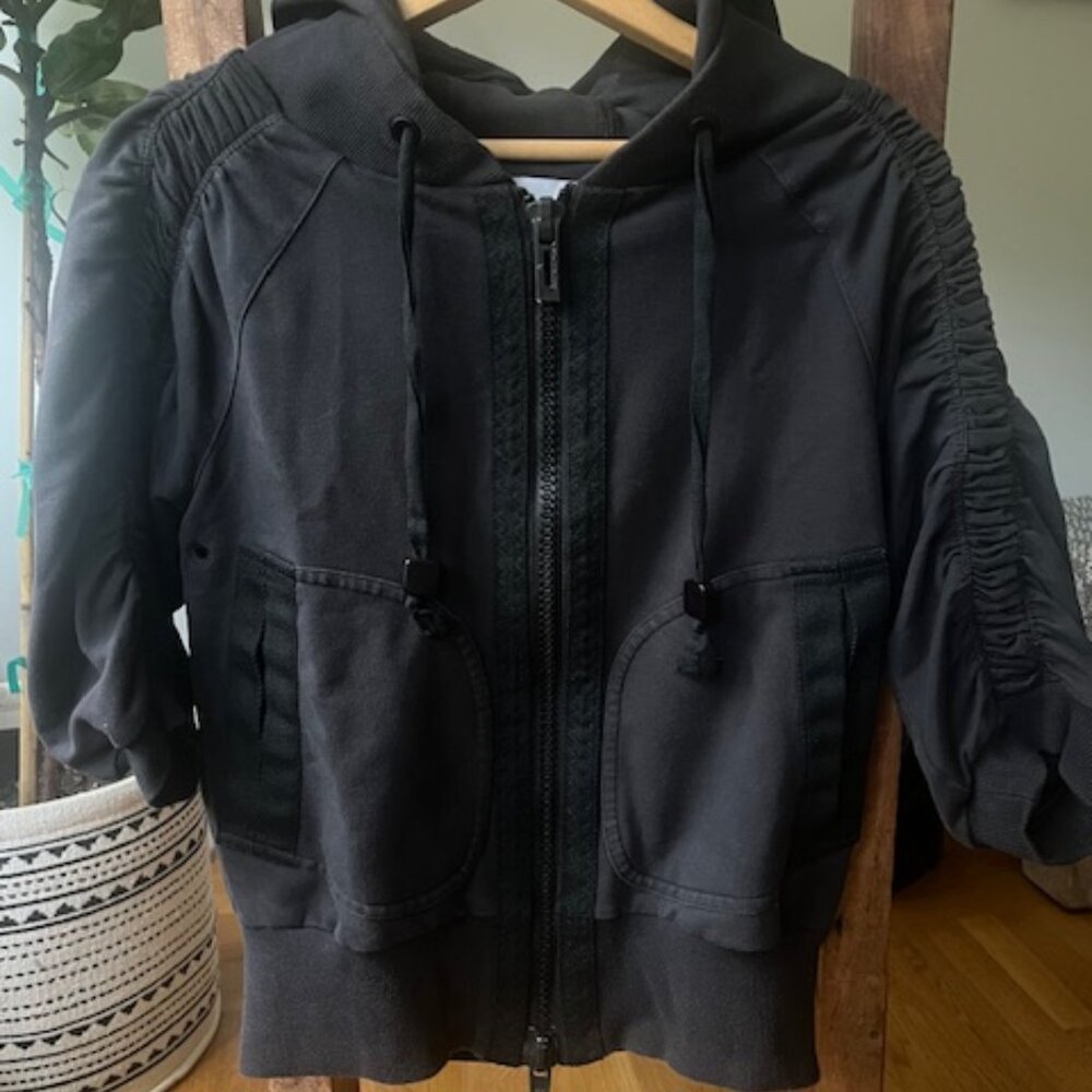 Stella McCartney × Adidas Black Sweatshirt Women’s Small † Designer Athleisure